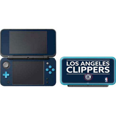 NBA Los Angeles Clippers Standard Blue Nintendo 2DS XL (2017) Skin